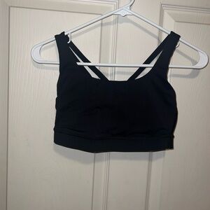 Black Women's Sports Bra